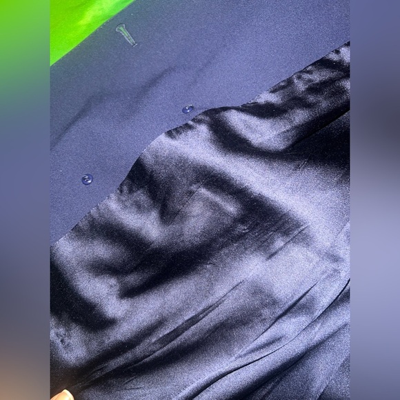 Ralph Lauren Purple Label Cadman Navy Cashmere Jacket See Measurements for Size - Picture 15 of 16